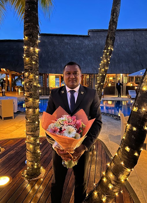 Royal Palm Beachcomber Luxury - Head Concierge Vijay Huradon admitted to Les Clefs d’Or