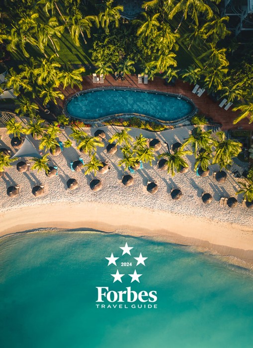 Royal Palm Beachcomber Luxury reçoit la prestigieuse distinction Cinq Etoiles de Forbes Travel Guide