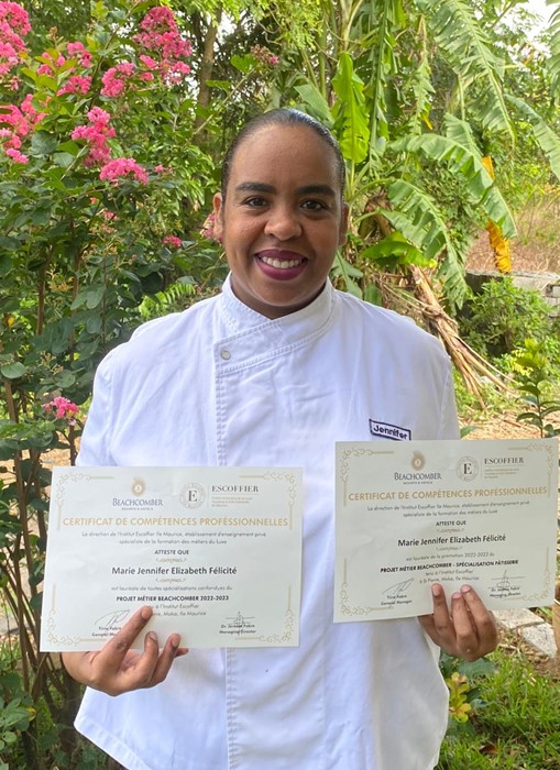 Beachcomber celebrates first graduates of the ‘Projet Métier’ programme