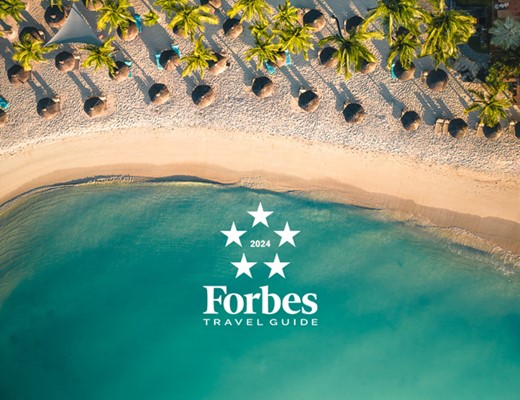 Royal Palm Beachcomber Luxury earns prestigious Forbes Travel Guide Five-Star Award